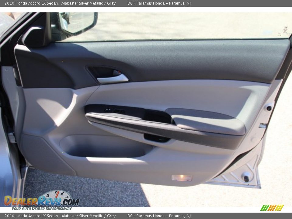 2010 Honda Accord LX Sedan Alabaster Silver Metallic / Gray Photo #19