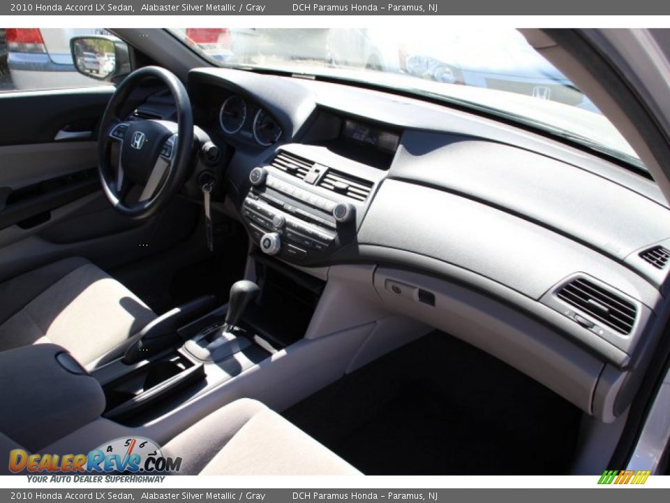2010 Honda Accord LX Sedan Alabaster Silver Metallic / Gray Photo #20