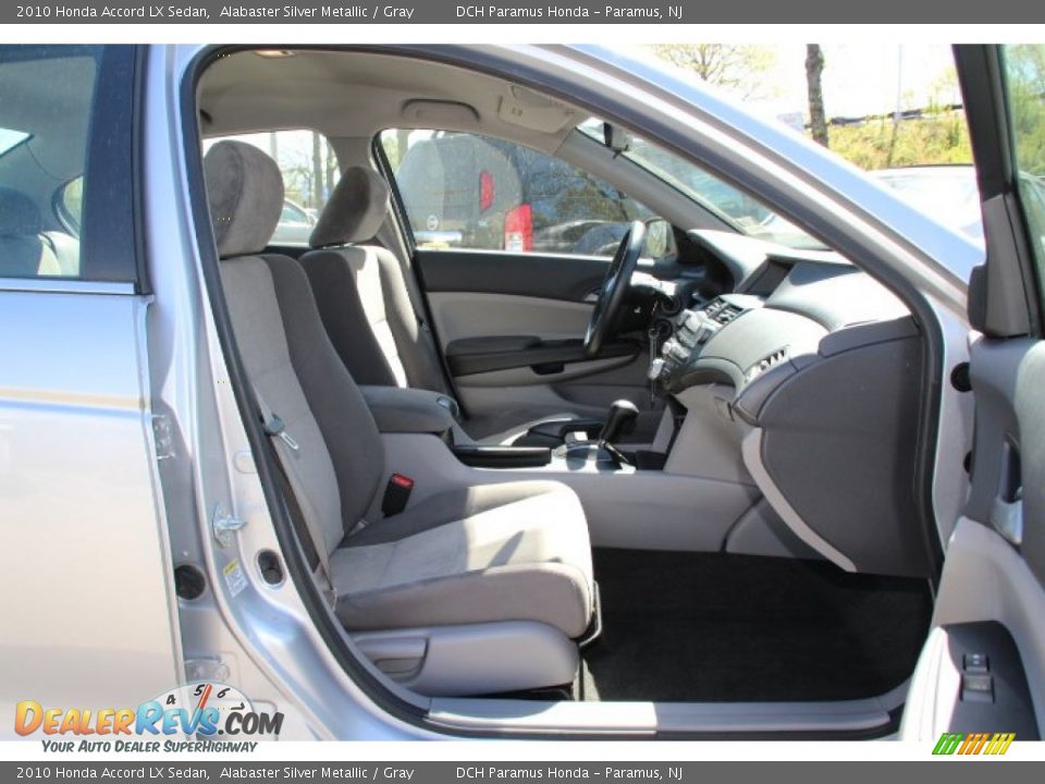 2010 Honda Accord LX Sedan Alabaster Silver Metallic / Gray Photo #21