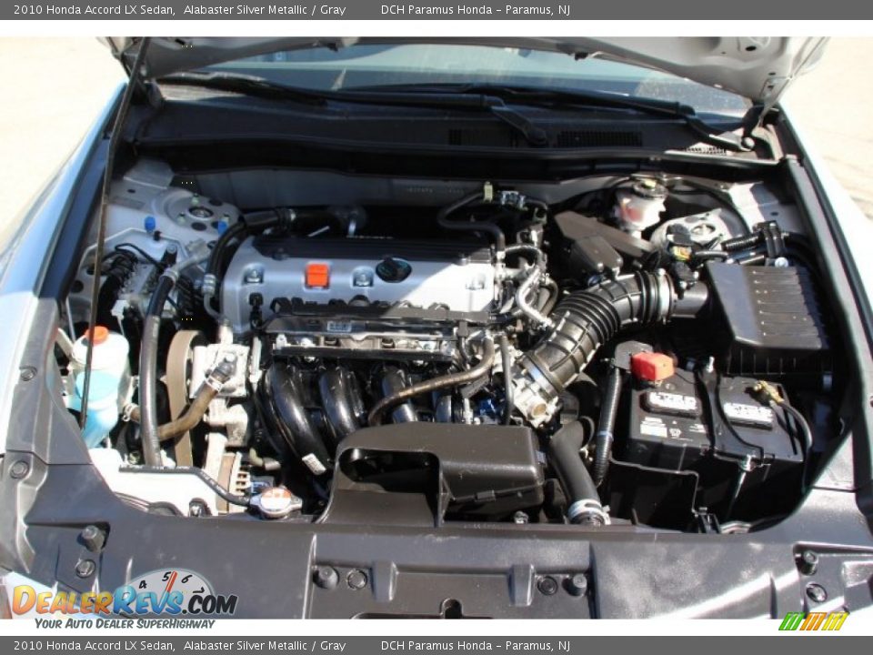 2010 Honda Accord LX Sedan Alabaster Silver Metallic / Gray Photo #22