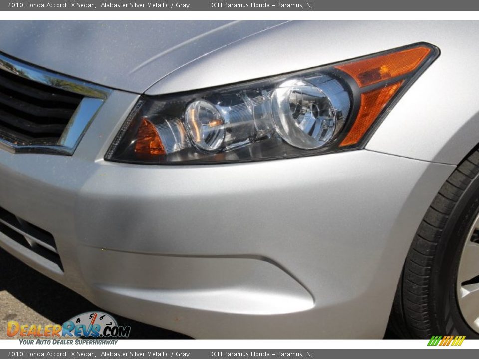 2010 Honda Accord LX Sedan Alabaster Silver Metallic / Gray Photo #23