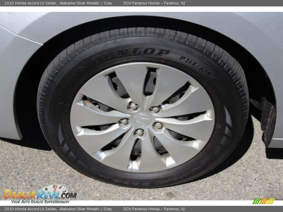 2010 Honda Accord LX Sedan Alabaster Silver Metallic / Gray Photo #24