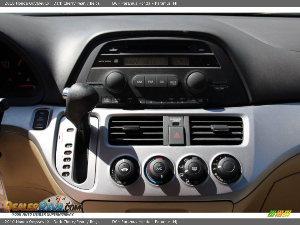 2010 Honda Odyssey LX Dark Cherry Pearl / Beige Photo #13