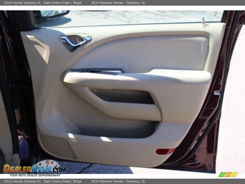2010 Honda Odyssey LX Dark Cherry Pearl / Beige Photo #19