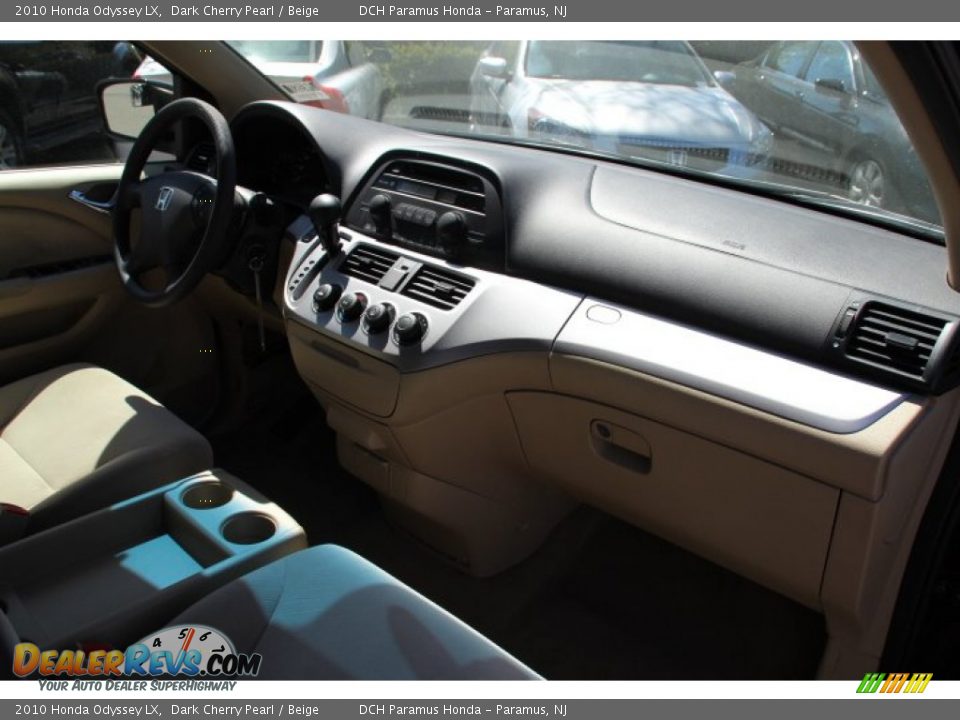 2010 Honda Odyssey LX Dark Cherry Pearl / Beige Photo #20