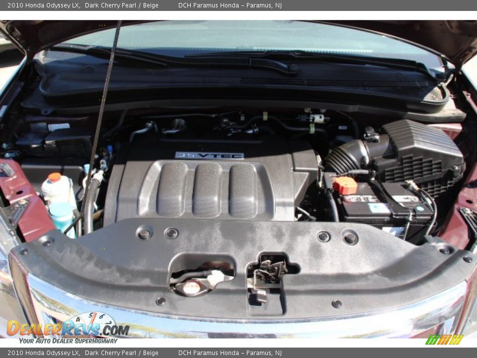 2010 Honda Odyssey LX Dark Cherry Pearl / Beige Photo #22