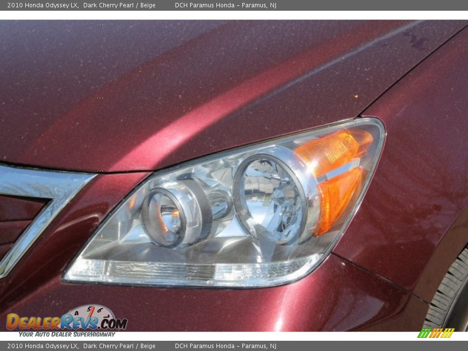 2010 Honda Odyssey LX Dark Cherry Pearl / Beige Photo #23