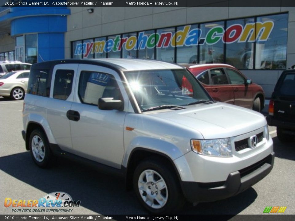 2010 Honda Element LX Alabaster Silver Metallic / Titanium Photo #1