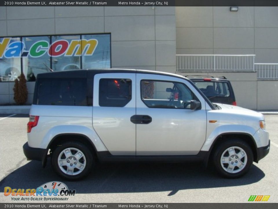 2010 Honda Element LX Alabaster Silver Metallic / Titanium Photo #3