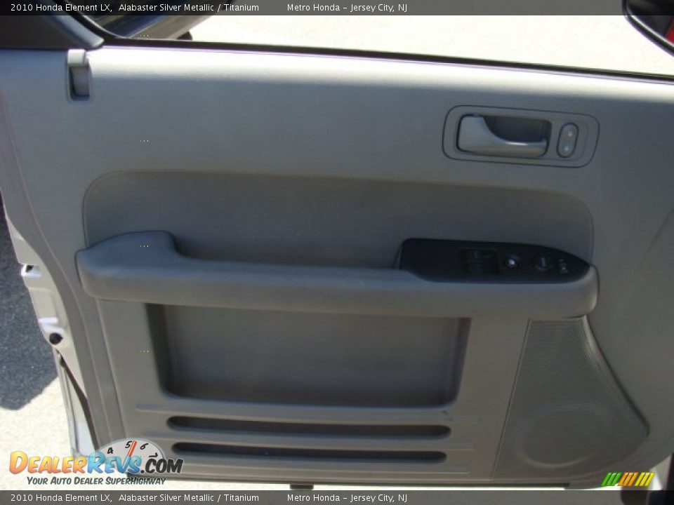 2010 Honda Element LX Alabaster Silver Metallic / Titanium Photo #7