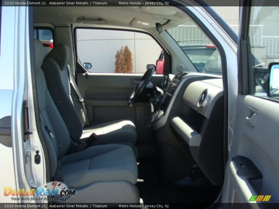 2010 Honda Element LX Alabaster Silver Metallic / Titanium Photo #9