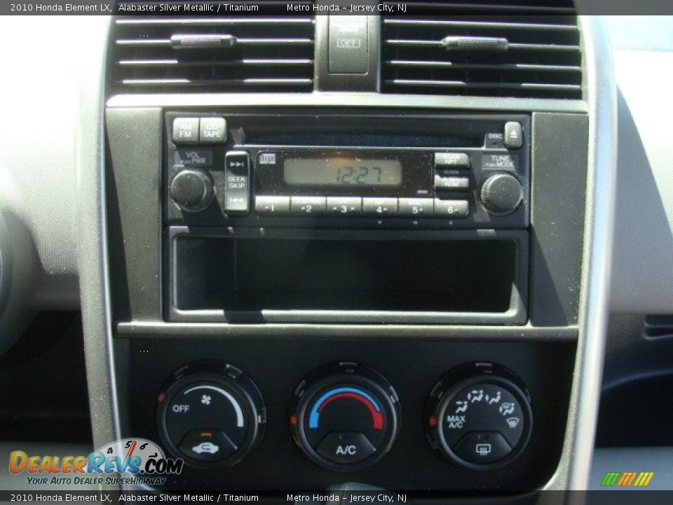 2010 Honda Element LX Alabaster Silver Metallic / Titanium Photo #12