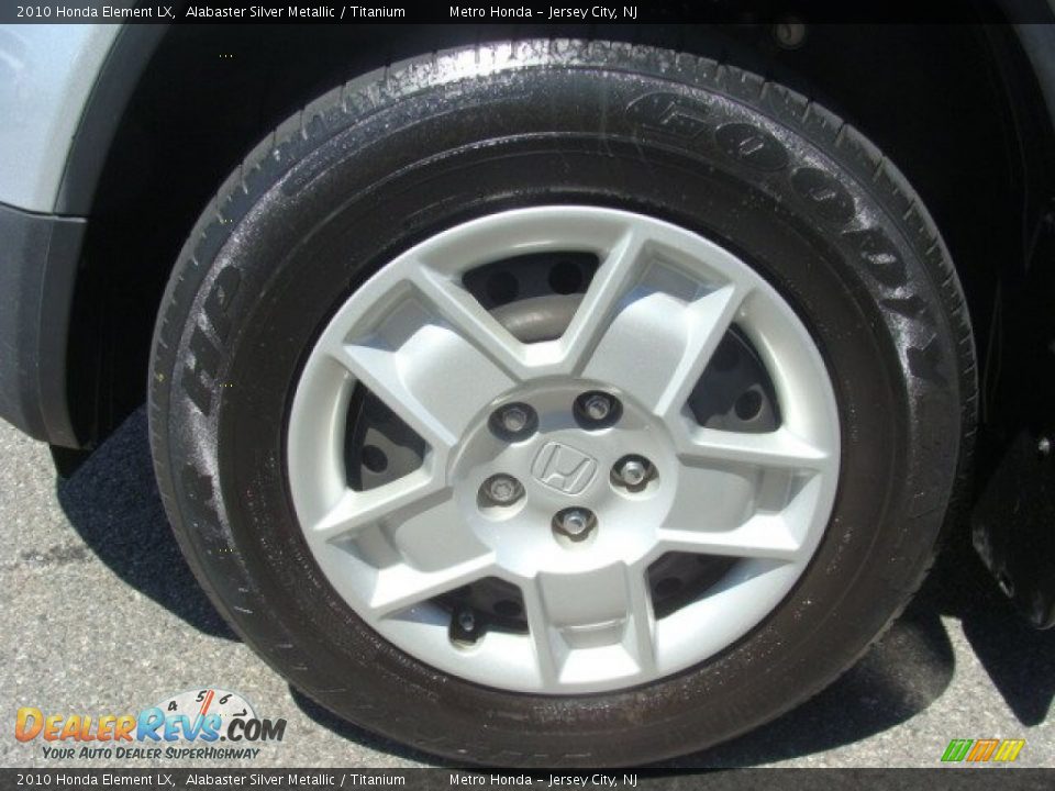 2010 Honda Element LX Alabaster Silver Metallic / Titanium Photo #15