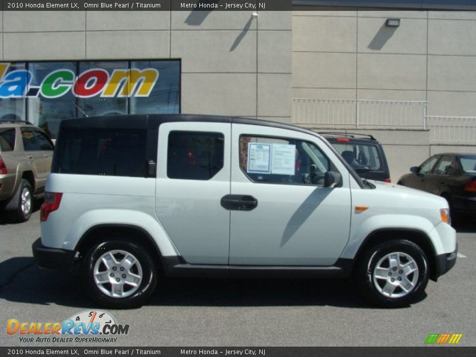 2010 Honda Element LX Omni Blue Pearl / Titanium Photo #3