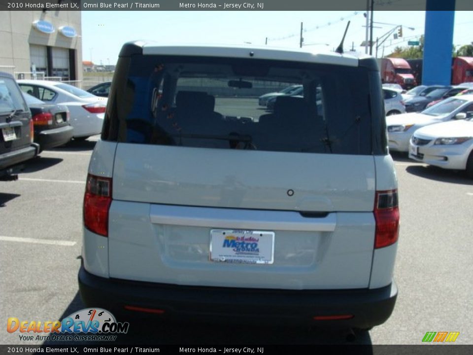2010 Honda Element LX Omni Blue Pearl / Titanium Photo #5