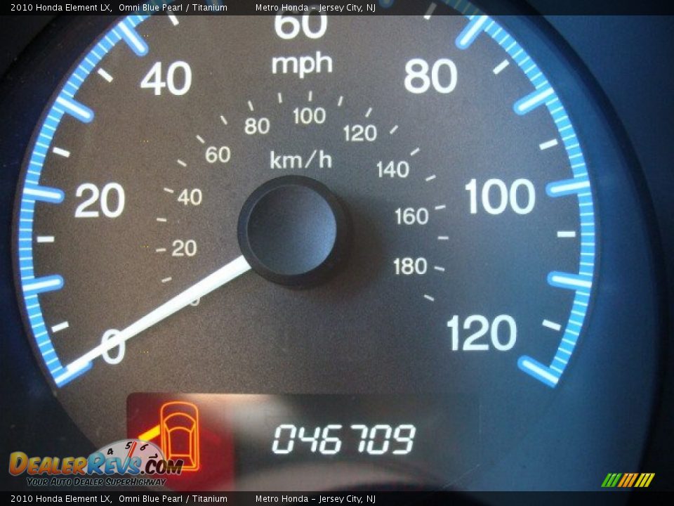 2010 Honda Element LX Omni Blue Pearl / Titanium Photo #11