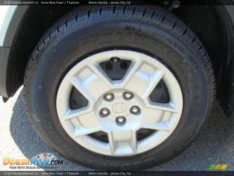 2010 Honda Element LX Omni Blue Pearl / Titanium Photo #15
