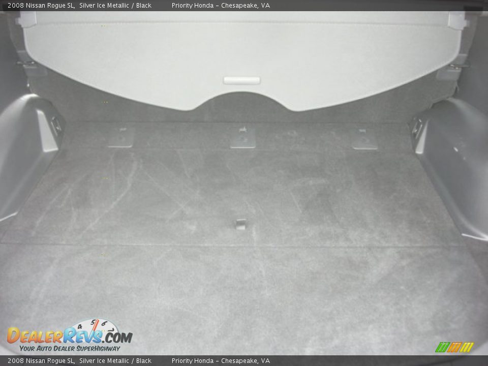 2008 Nissan Rogue SL Silver Ice Metallic / Black Photo #11