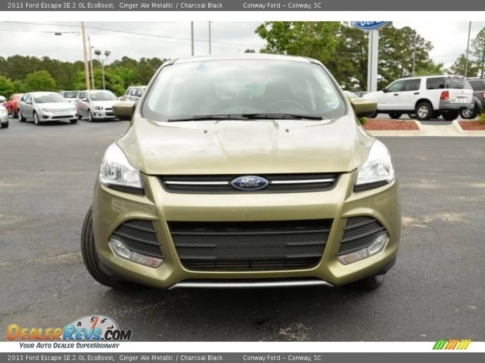 2013 Ford Escape SE 2.0L EcoBoost Ginger Ale Metallic / Charcoal Black Photo #2