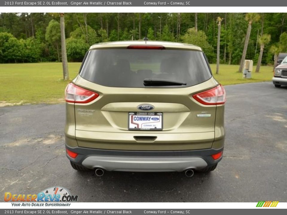 2013 Ford Escape SE 2.0L EcoBoost Ginger Ale Metallic / Charcoal Black Photo #6