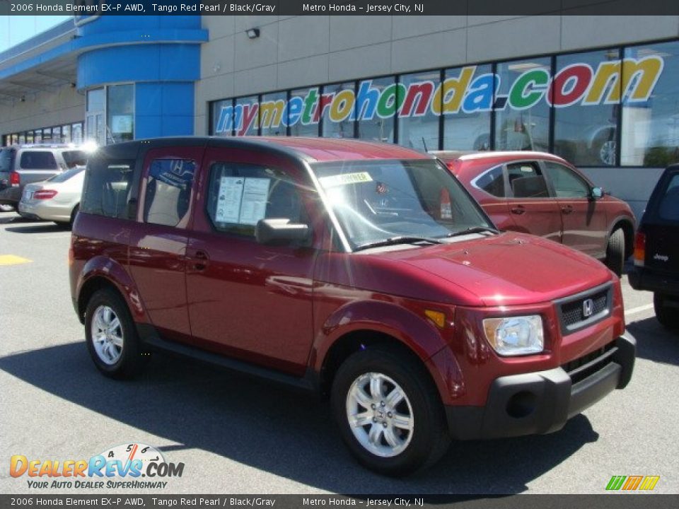 2006 Honda Element EX-P AWD Tango Red Pearl / Black/Gray Photo #1