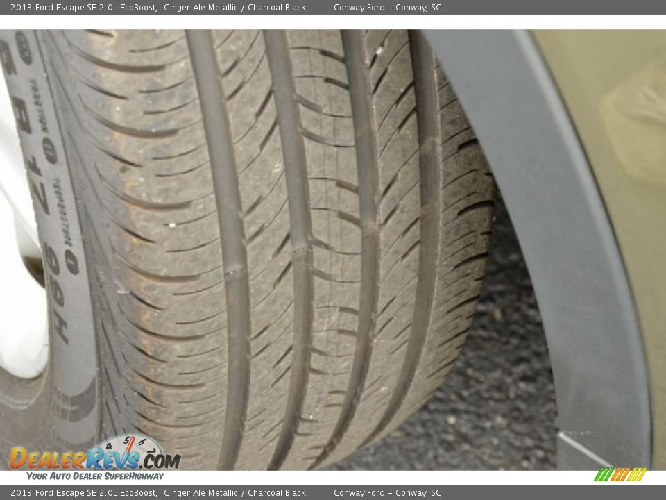 2013 Ford Escape SE 2.0L EcoBoost Ginger Ale Metallic / Charcoal Black Photo #11