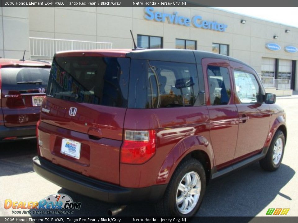 2006 Honda Element EX-P AWD Tango Red Pearl / Black/Gray Photo #4