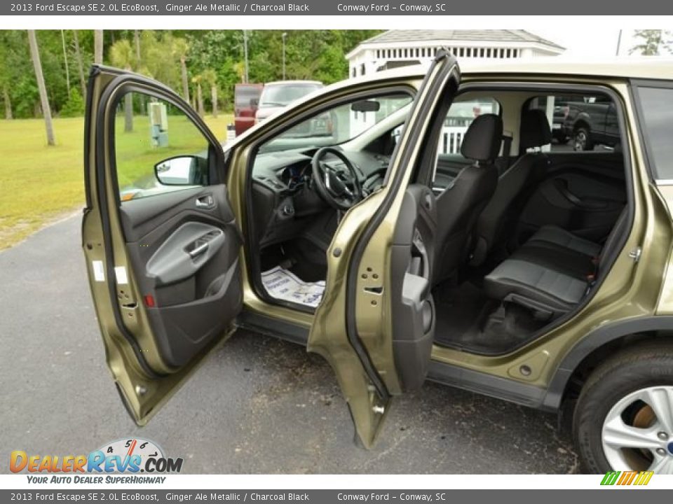 2013 Ford Escape SE 2.0L EcoBoost Ginger Ale Metallic / Charcoal Black Photo #12