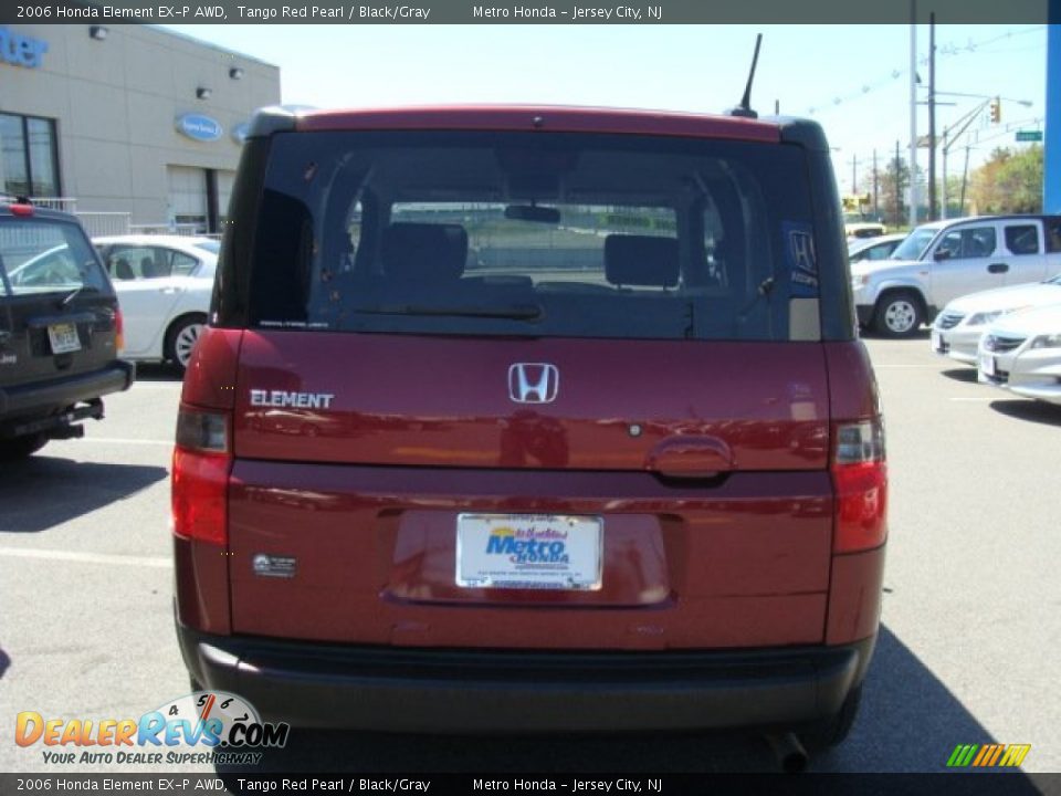 2006 Honda Element EX-P AWD Tango Red Pearl / Black/Gray Photo #5