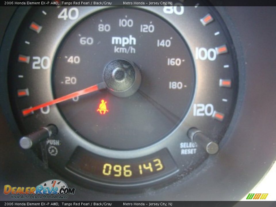 2006 Honda Element EX-P AWD Tango Red Pearl / Black/Gray Photo #11