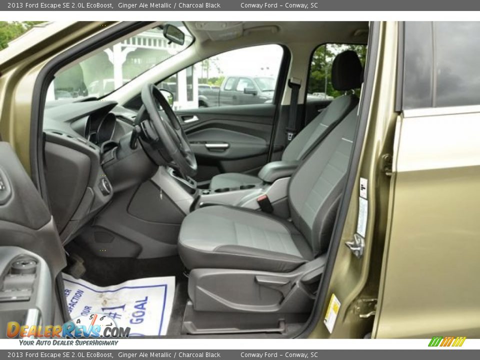Charcoal Black Interior - 2013 Ford Escape SE 2.0L EcoBoost Photo #20