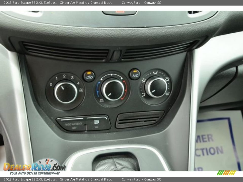 Controls of 2013 Ford Escape SE 2.0L EcoBoost Photo #32