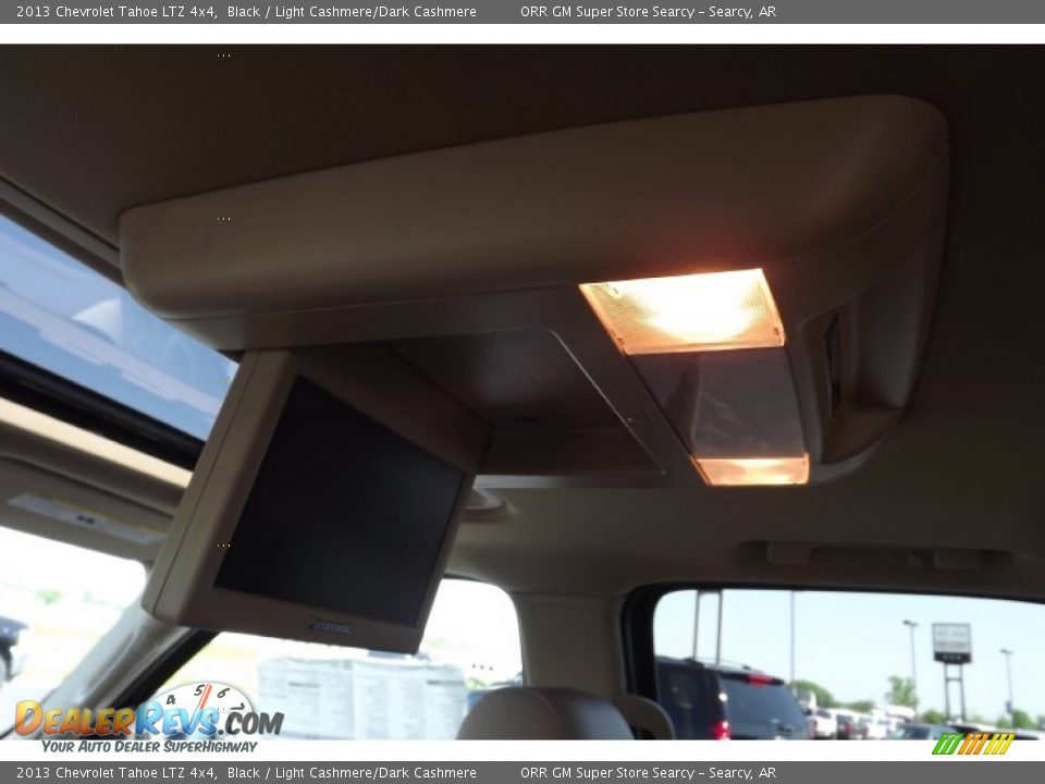2013 Chevrolet Tahoe LTZ 4x4 Black / Light Cashmere/Dark Cashmere Photo #15