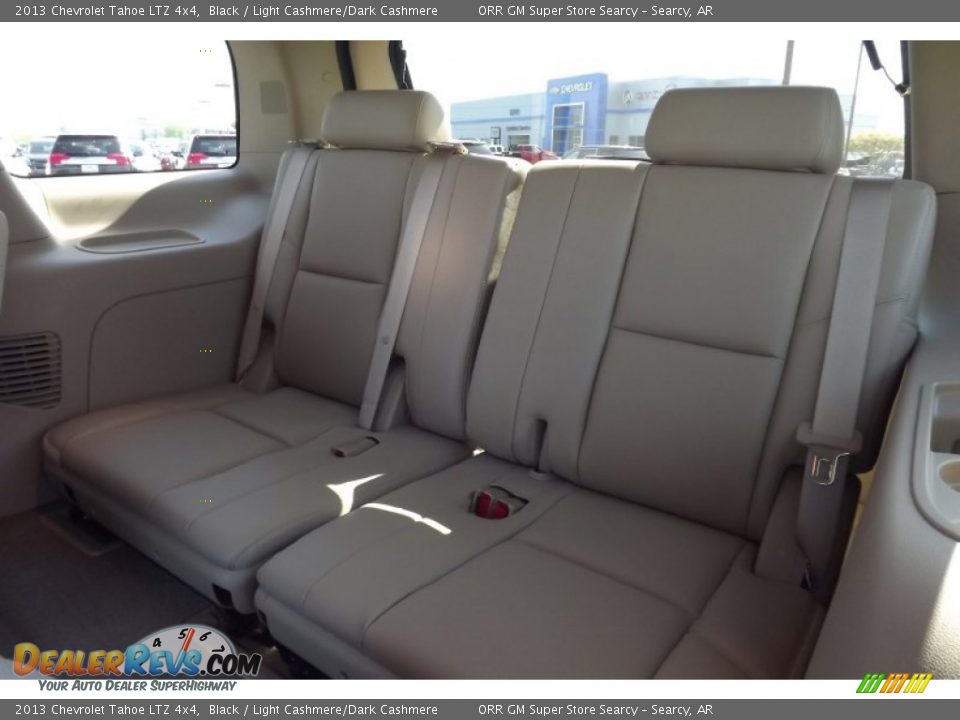 2013 Chevrolet Tahoe LTZ 4x4 Black / Light Cashmere/Dark Cashmere Photo #19