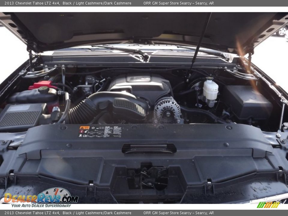 2013 Chevrolet Tahoe LTZ 4x4 Black / Light Cashmere/Dark Cashmere Photo #20