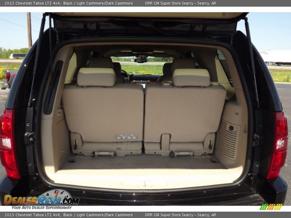 2013 Chevrolet Tahoe LTZ 4x4 Black / Light Cashmere/Dark Cashmere Photo #21