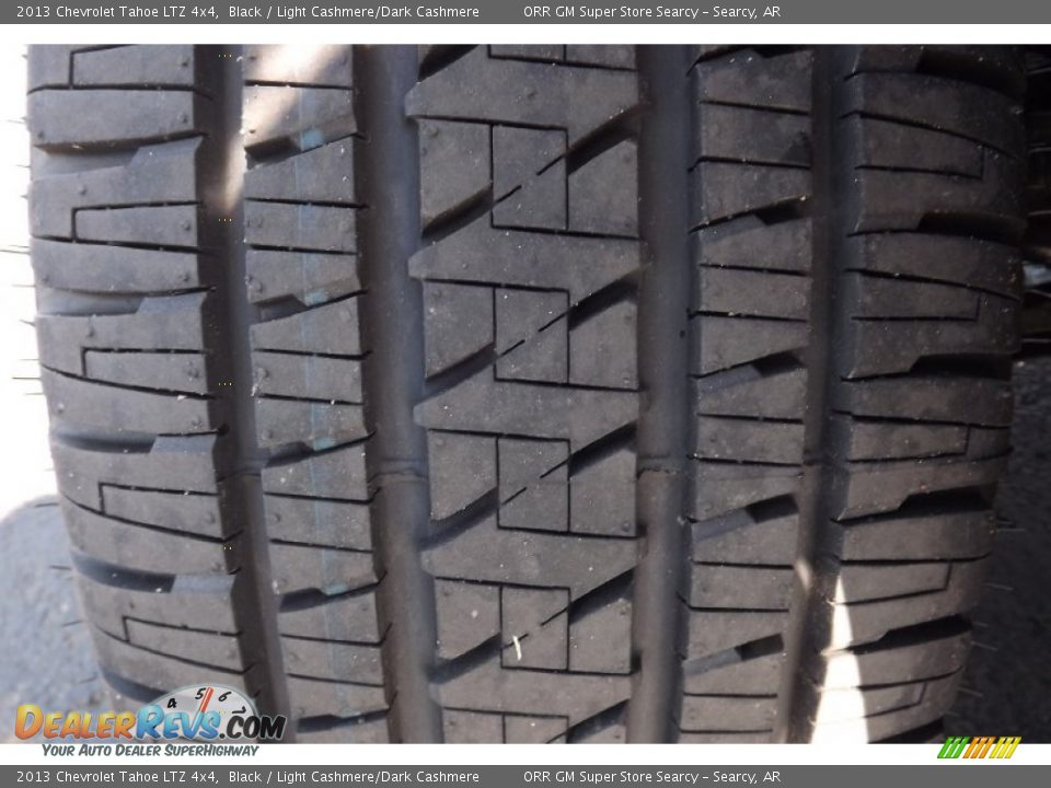 2013 Chevrolet Tahoe LTZ 4x4 Black / Light Cashmere/Dark Cashmere Photo #24