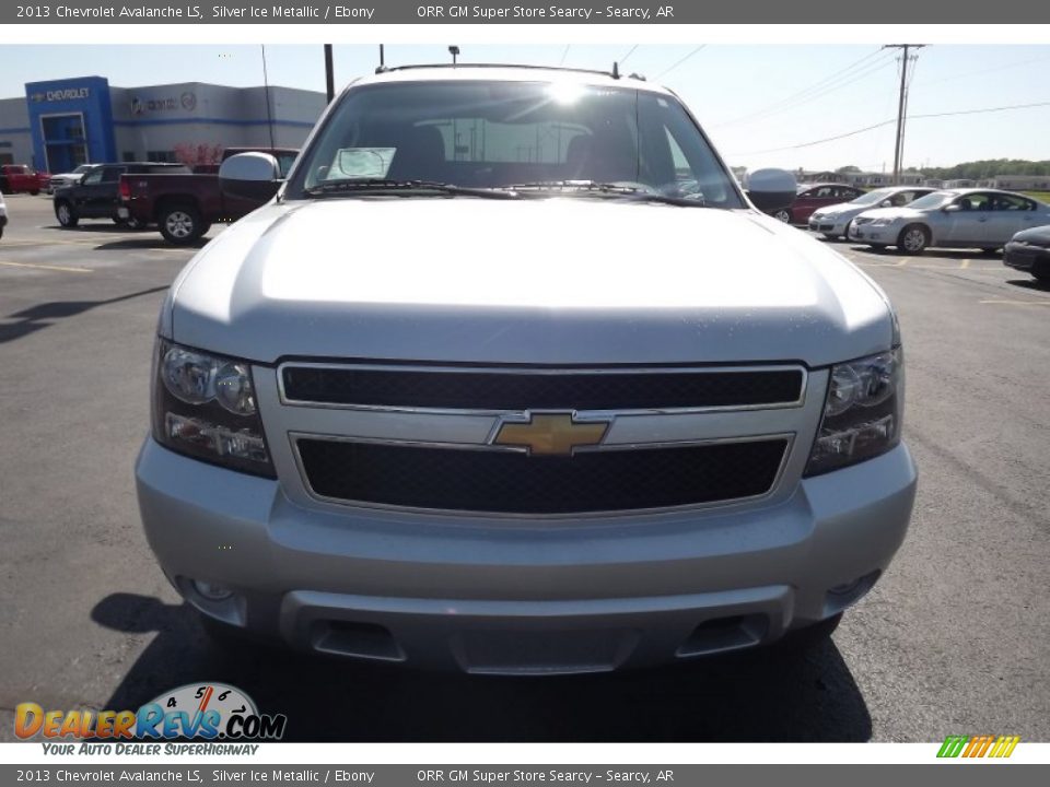 2013 Chevrolet Avalanche LS Silver Ice Metallic / Ebony Photo #2