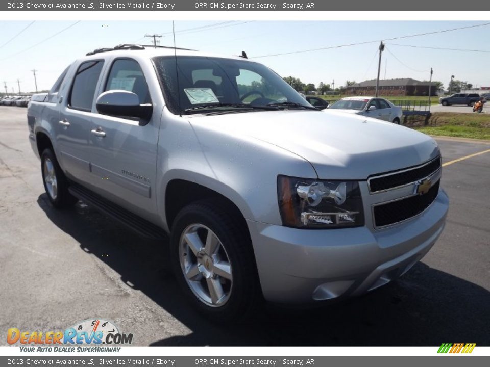 2013 Chevrolet Avalanche LS Silver Ice Metallic / Ebony Photo #3