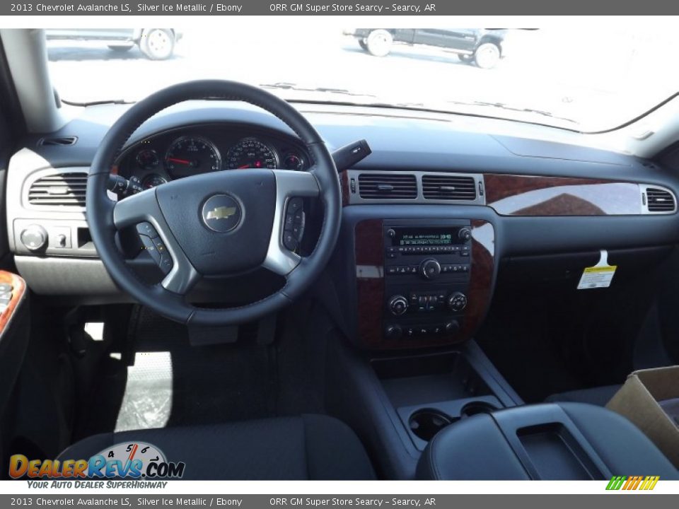 2013 Chevrolet Avalanche LS Silver Ice Metallic / Ebony Photo #9