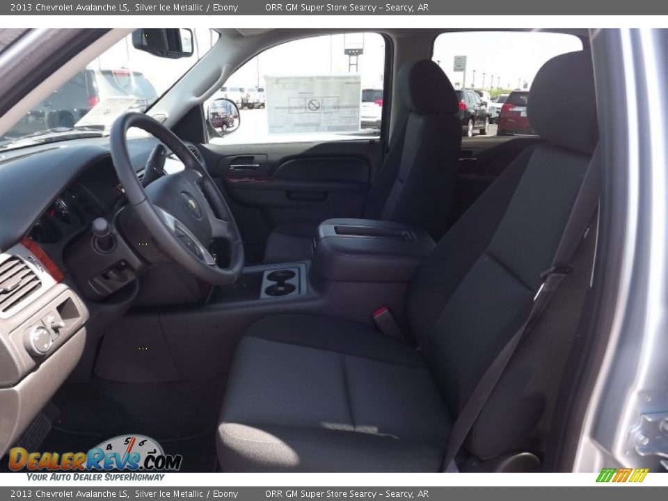 2013 Chevrolet Avalanche LS Silver Ice Metallic / Ebony Photo #11