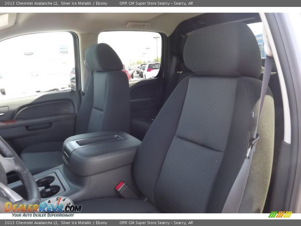 2013 Chevrolet Avalanche LS Silver Ice Metallic / Ebony Photo #12