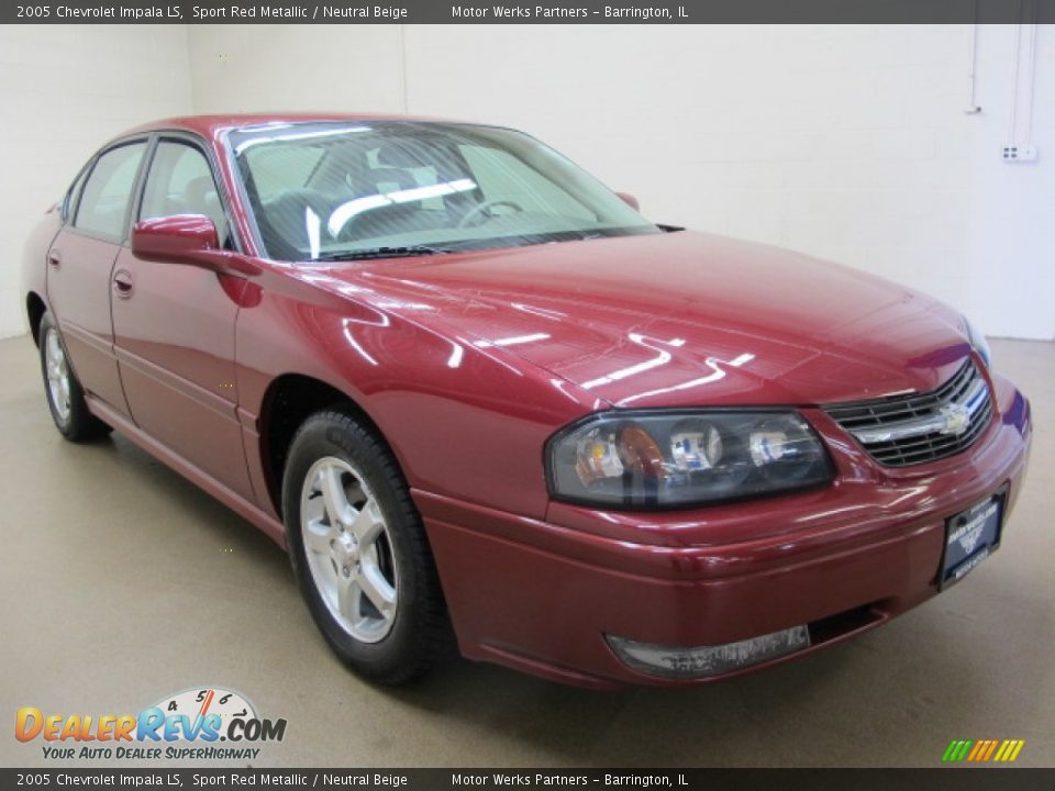 2005 Chevrolet Impala LS Sport Red Metallic / Neutral Beige Photo #1
