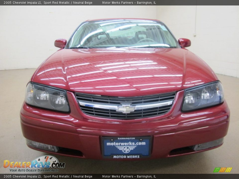 2005 Chevrolet Impala LS Sport Red Metallic / Neutral Beige Photo #2