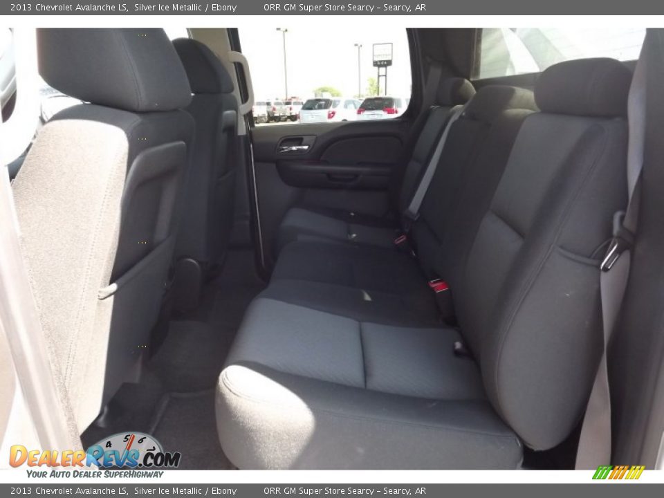 2013 Chevrolet Avalanche LS Silver Ice Metallic / Ebony Photo #14