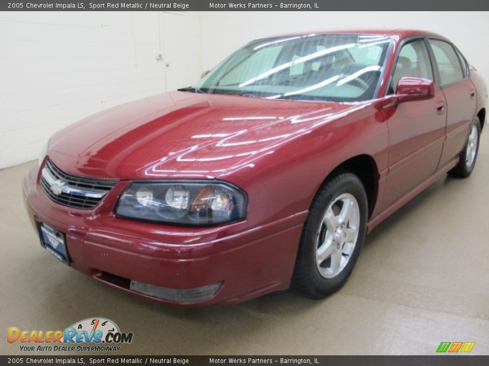 2005 Chevrolet Impala LS Sport Red Metallic / Neutral Beige Photo #3