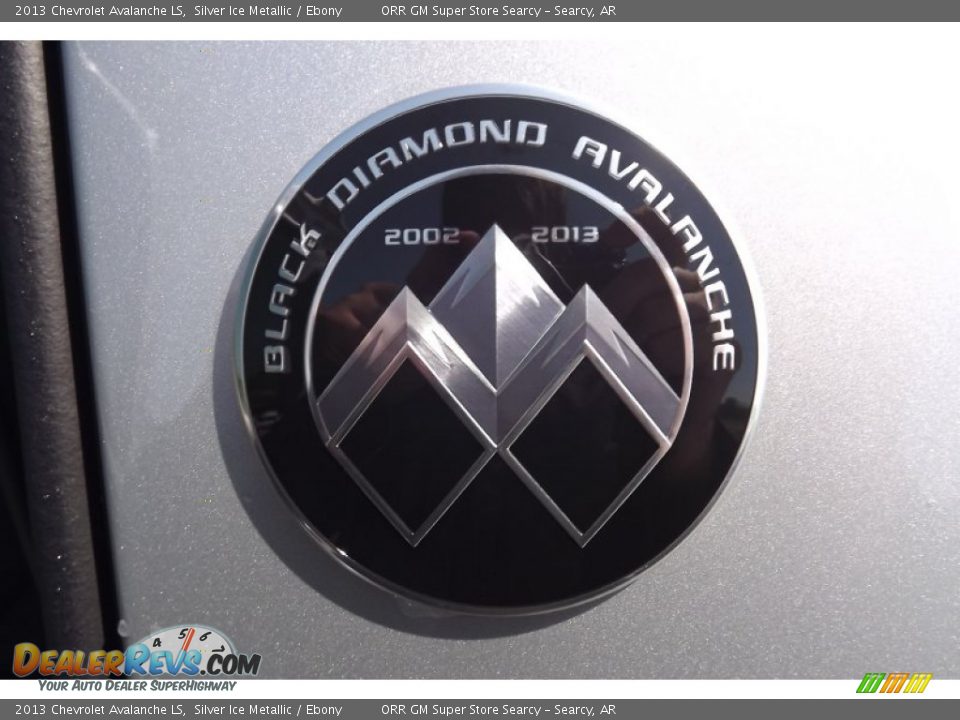 2013 Chevrolet Avalanche LS Silver Ice Metallic / Ebony Photo #17