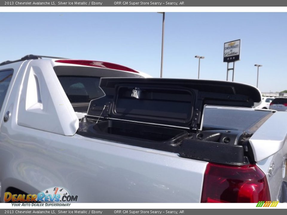 2013 Chevrolet Avalanche LS Silver Ice Metallic / Ebony Photo #21