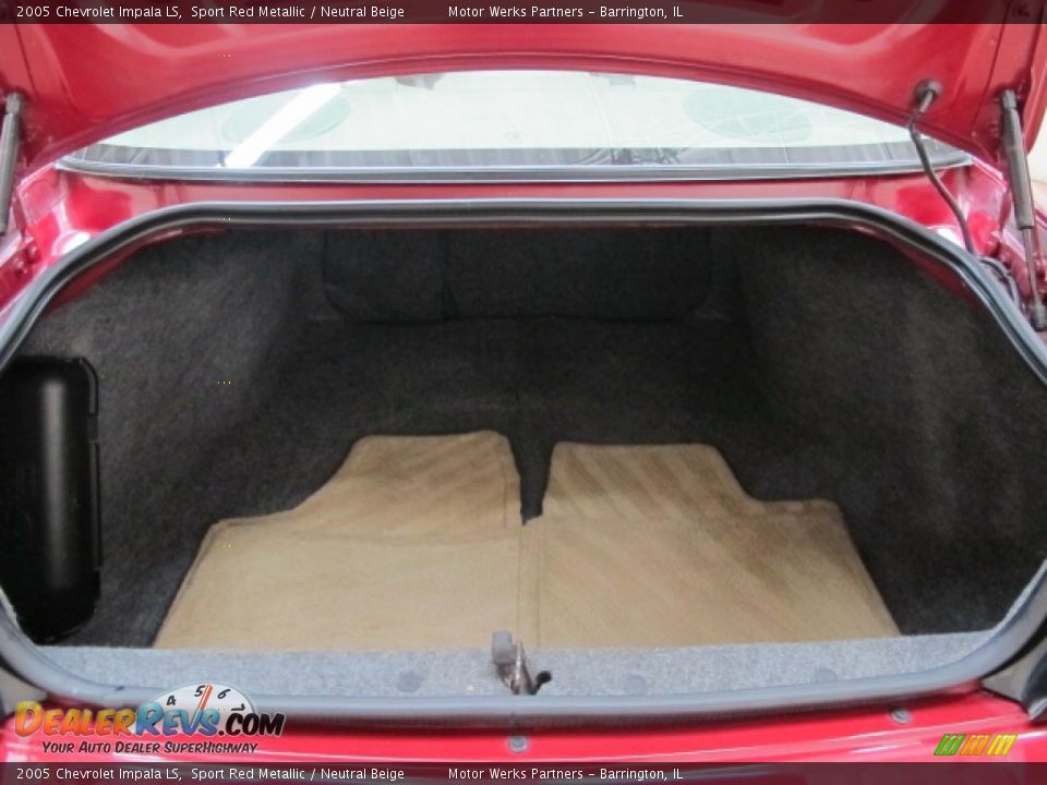 2005 Chevrolet Impala LS Sport Red Metallic / Neutral Beige Photo #9