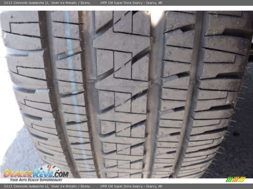 2013 Chevrolet Avalanche LS Silver Ice Metallic / Ebony Photo #22